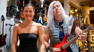 Thumbnail: She Asks if I Know Wicked Games and This Singer Shocks The Guitar Store at Thomann