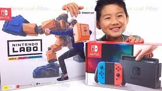 Thumbnail: Lets check out the Nintendo Labo Robo Kit, Make Play Discover by Isaac
