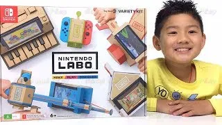 Thumbnail: Isaac Checking out Nintendo LABO Toy-Con Variety Kit