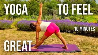 Thumbnail: 10-Minute Morning Yoga to Feel Great | Start your day in the best possible way