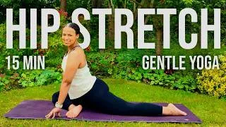 Thumbnail: 15 Minute Hip Opening Yoga Flow | Release tension with a Feel Great Stretch