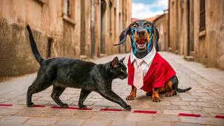 Thumbnail: This Dachshund Has Zero Respect for Bad Luck!