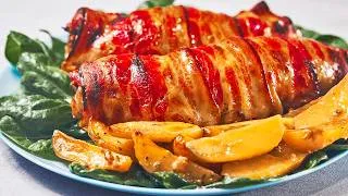 Thumbnail: Bacon Wrapped Pork Shoulder Recipe | Juicy Holiday Dinner with Potatoes