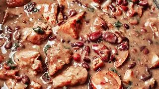 Thumbnail: I’ve Never Eaten Beans This Good! Easy Dinner with Smoked Sausage