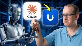 Thumbnail: I Let Claude Manage My UniFi Firewall (From Safe to Scary)