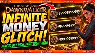 Thumbnail: The Blood Of Dawnwalker - INFINITE MONEY FARM GLITCH - How To Make Unlimited Gold Coins Guide