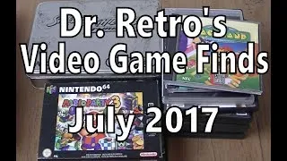 Thumbnail: Dr. Retro's Video Game Finds July 2017