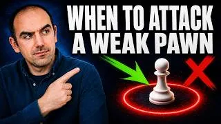 Thumbnail: When Should You Attack a Weak Pawn in Chess?