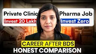 Thumbnail: After BDS Clinic Or Pharma | Investment vs Earnings Honest Comparison 2026