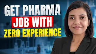 Thumbnail: How to Get First Pharma Job Without Experience  | Complete Step by Step Roadmap 2026