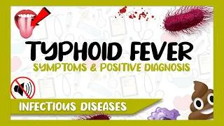 Thumbnail: Discover the Symptoms and Positive Diagnosis (Clinical and Biological) of Typhoid Fever 🥵‼️