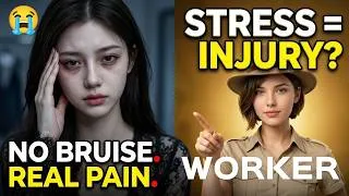 Thumbnail: 💼 Workplace Stress vs Physical Injury: Why Stress Can Feel Physical ❤️‍🩹#workinjury