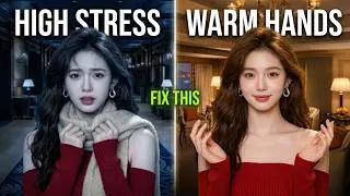 Thumbnail: Cold Hands? This Hidden Stress Connection Will Shock You! [S42] #circulationhealth