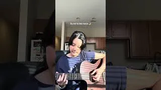 Thumbnail: fly me to the moon guitar cover 🌙