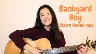 Thumbnail: backyard boy - claire rosinkranz | easy guitar tutorial for beginners