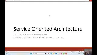 Thumbnail: Service Oriented Architecture: Monolith to SOA