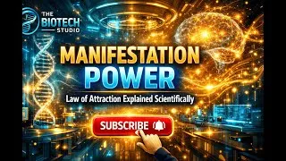 Thumbnail: The Science Behind Manifestation, Law of Attraction Proven by Brain & DNA