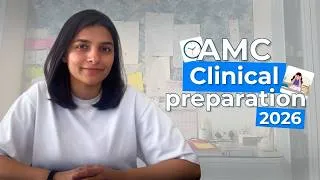 Thumbnail: AMC 2 Clinical Exam 2026 | Ultimate Guide for IMGs | Roadmap + Strategic Preparation + Practice tips