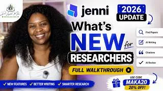 Thumbnail: Jenni AI 2026 Update What’s New for Researchers