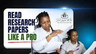 Thumbnail: How to Read Research Articles Effectively (Master's & PhD Students)