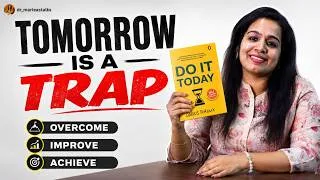 Thumbnail: Tomorrow Is a Trap 🚨 | The One Lesson From “Do It Today” That Will Change Your Life