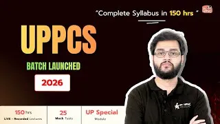 Thumbnail: 🔥How to Prepare for UPPCS? | UPPSC Notification | Dr. UPSC
