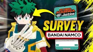 Thumbnail: Answering ALL Of My Hero All's Justice Survey Questions