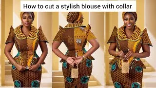 Thumbnail: How to cut a stylish blouse with collar #viral  #blouse