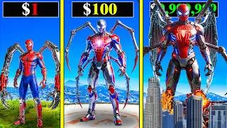 Thumbnail: $1 SPIDERMAN to $1,000,000 ROBOTIC SPIDERMAN in GTA 5