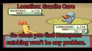 Thumbnail: Where to find Nosepass in Pokemon Ruby / Sapphire / Emerald?
