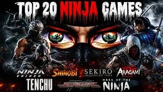 Thumbnail: Top 20 Ninja Games You MUST Play in 2026! (No commentary)