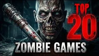 Thumbnail: Top 20 Best Zombie Games You MUST Play in 2026! (No commentary)