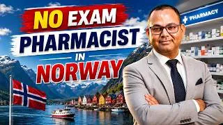 Thumbnail: Work as a Pharmacist in Norway 🇳🇴 | No Exam Required? Salary, PR, Eligibility & Process Explained