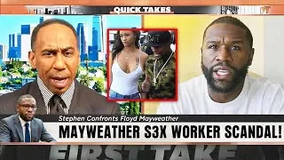 Thumbnail: Stephen A. Smith BREAKS SILENCE on Floyd Mayweather's Reported $1M Child Support Claims! 😳🔥