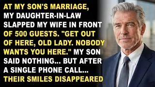 Thumbnail: GET OUT! NOBODY WANTS YOU HERE! DIL SLAPPED My WIFE at SON'S WEDDING. So I EVICTED Her
