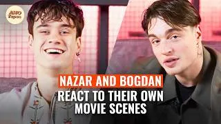 Thumbnail: Nazar Grabar and Bogdan Ruban React to Their Own Movie Scenes | Amo Tapes @DramatizeMe