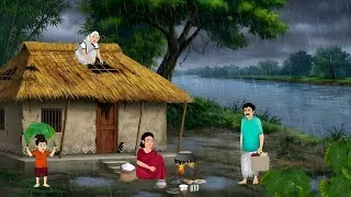 Thumbnail: तूफानी बारिश में एक गरीब परिवार का सहारा | Ek Greeb Kisan ka Sahara | Hindi Story | Hindi Kahani 