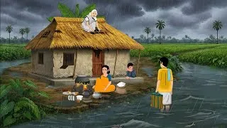Thumbnail: तूफानी बारिश में एक गरीब मछुवारा का सपना | Ek Greeb Kisan ki Sapna | Hindi Story | Hindi Kahani 