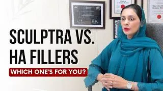 Thumbnail: Sculptra vs Regular Fillers: 2+ Years vs 6 Months | Non-HA Fillers Explained | Dr. Amna
