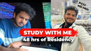 Thumbnail: Study With Me - Medicine, ICU Nights & A Movie | 48 Hours As A Resident | Dr. Anuj Pachhel