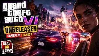 Thumbnail: GTA 6 UNRELEASED Gameplay 😱 | Secret Features & Hidden Details!