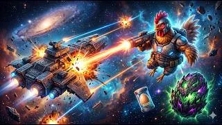 Thumbnail: 🥚 Monster Egg Awakens in Space! Warship Battle Gameplay | Chicken Game | Game Play | Gamer