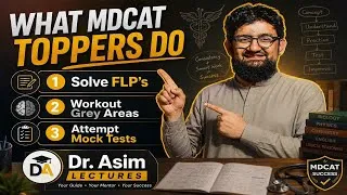 Thumbnail: What MDCAT Toppers Do??