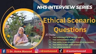 Thumbnail: How to handle Ethical scenario questions during NHS Doctors interview ? #roadtouk #NHSinterview