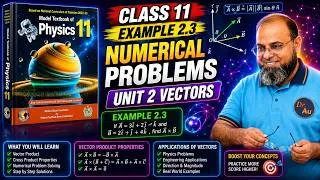 Thumbnail: Example 2.3,Numerical Problems Unit 2 Vectors,class 11,Physics,FBISE,NBF