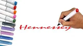 Thumbnail: How to Draw Hennessey Logo Step by Step 🤩😮