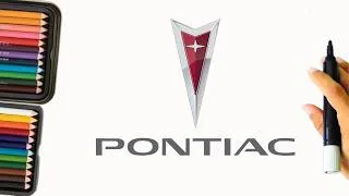 Thumbnail: Pontiac Car Drawing Easy for Beginners || Satisfying art