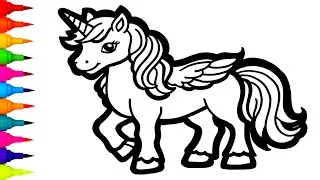 Thumbnail: How to Draw a Unicorn Horse | Unicorn Horse Drawing Tutorial Step-by-Step 🦄
