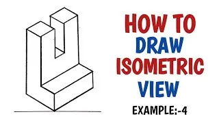Thumbnail: How to draw isometric view [Example no 4]
