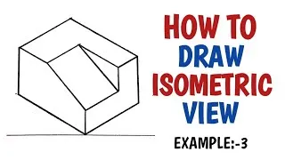 Thumbnail: How to draw isometric view [Example no 3]